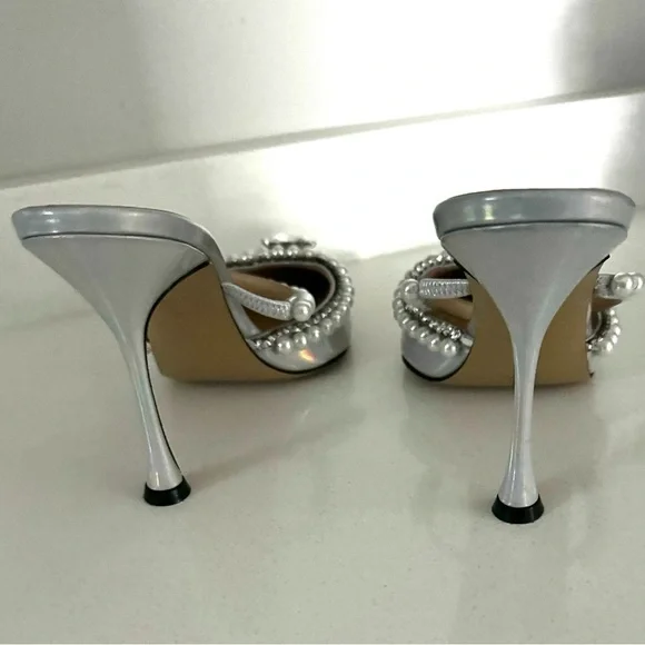 Mach & Mach
Diamond of Elizabeth Leather Mules - Picture 6 of 8